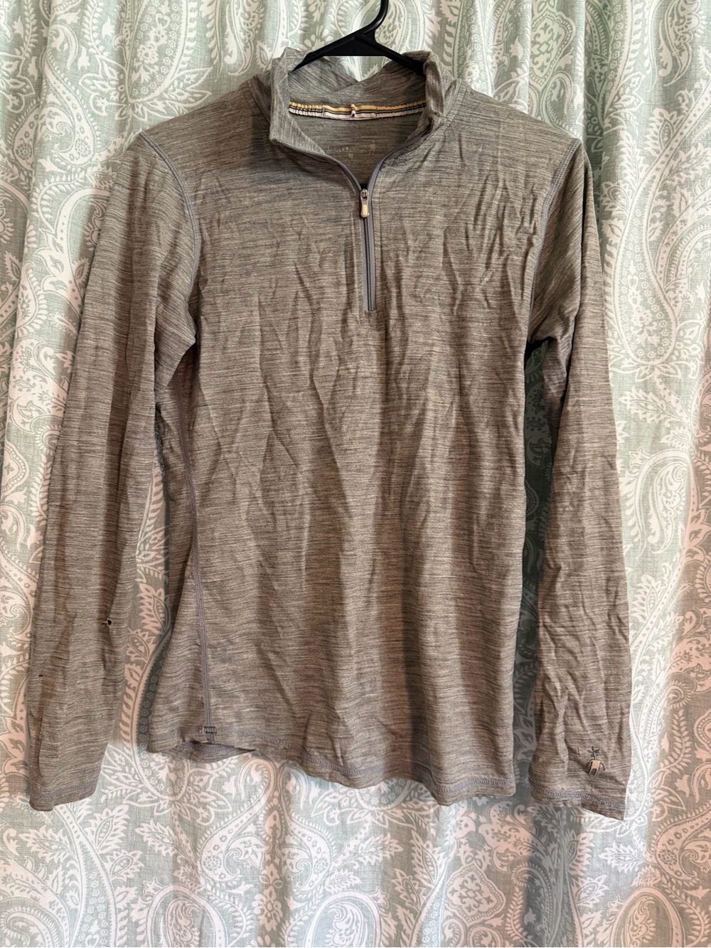 Women’s Quarter-Zip Performance Sweater - Gray